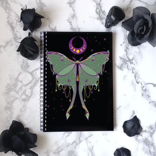 Luna Moth Notebook