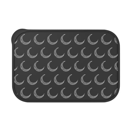 Victorian Crescent Bento Box with Band and Utensils