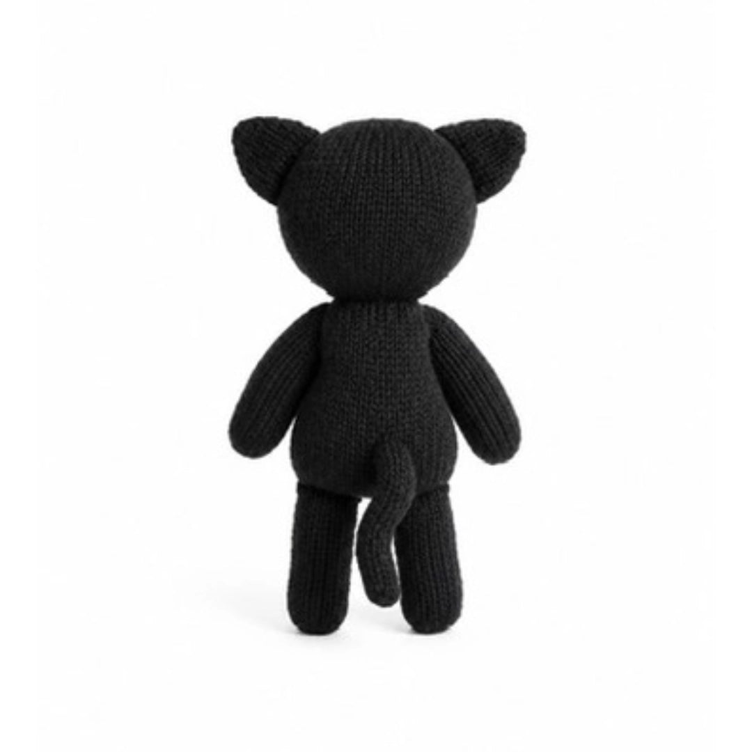 Black Cat Knit Toy