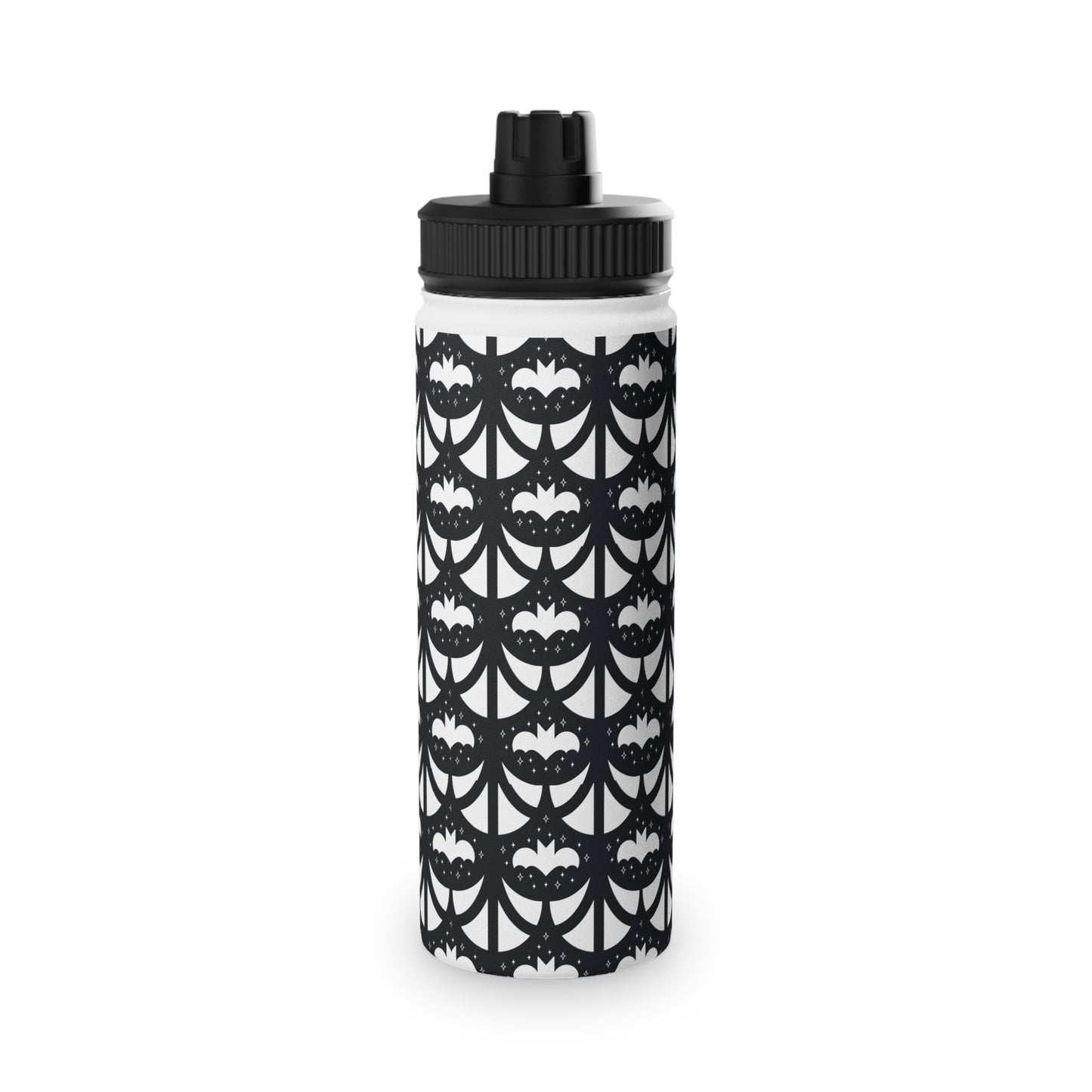 Geo Bats Stainless Steel Water Bottle (3 Sizes Available)