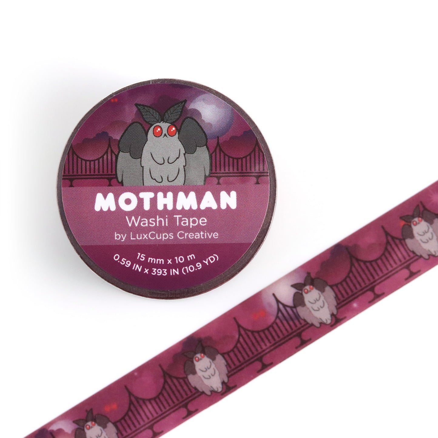 Mothman Washi Tape