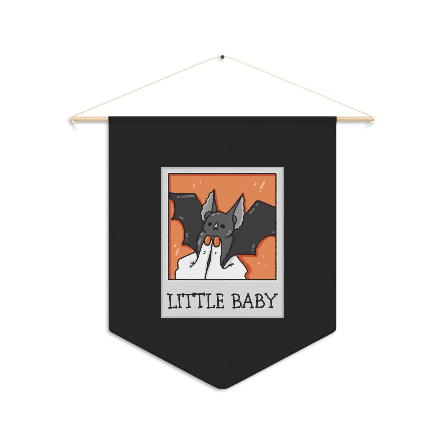 Little Baby Bat Pennant