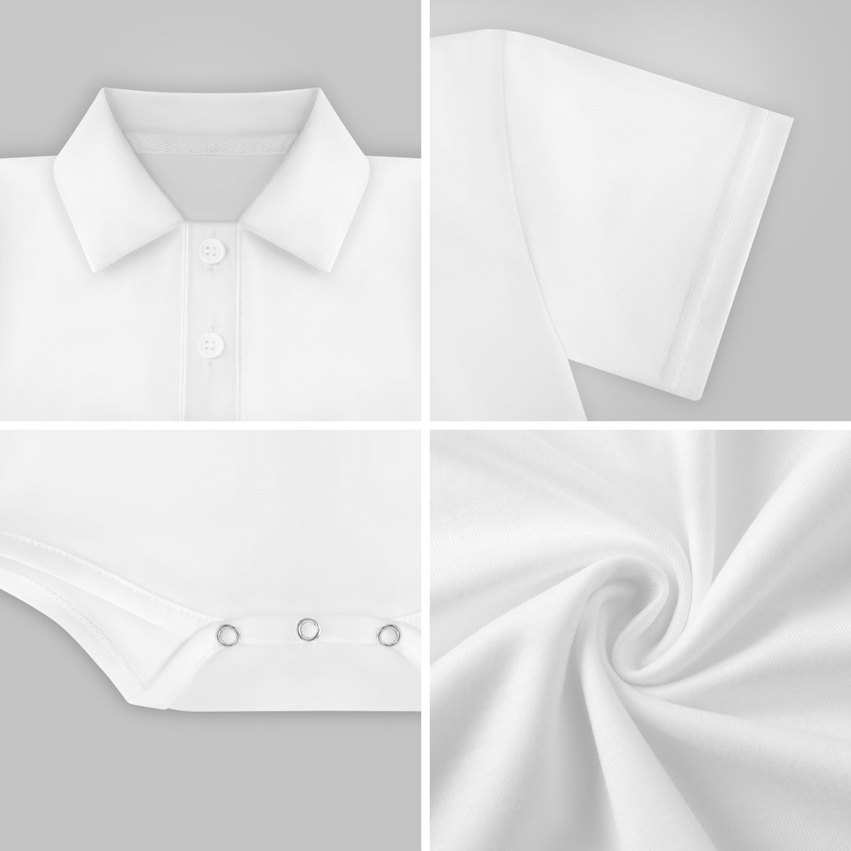Creeping Web Polo Onesie (Babies/Toddlers) - PRE ORDER
