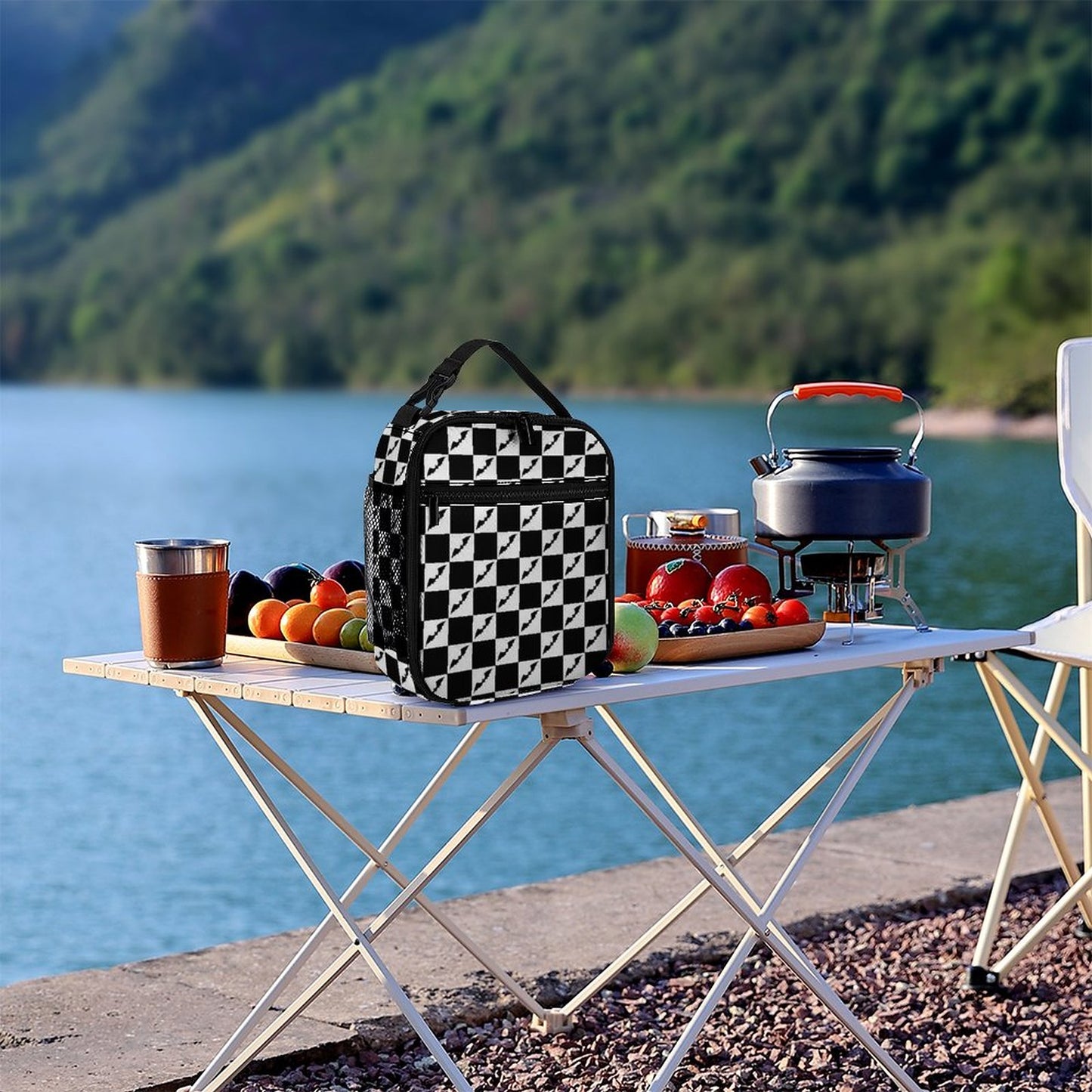 Checkered Bats Insulated Lunch Bag - PRE ORDER