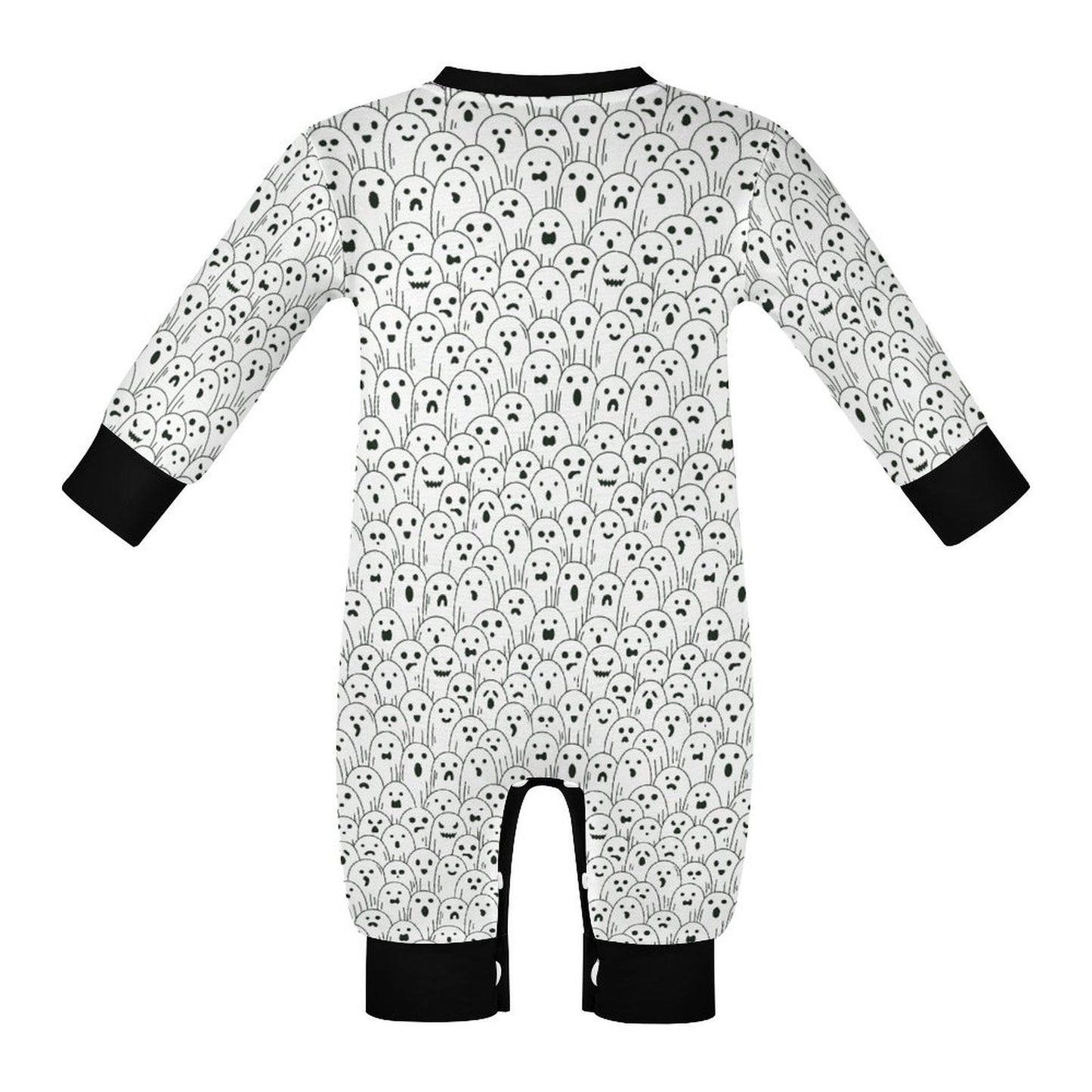 Ghost Crowd Cotton Long Sleeve Baby Romper - Babies/Toddlers (PRE ORDER)