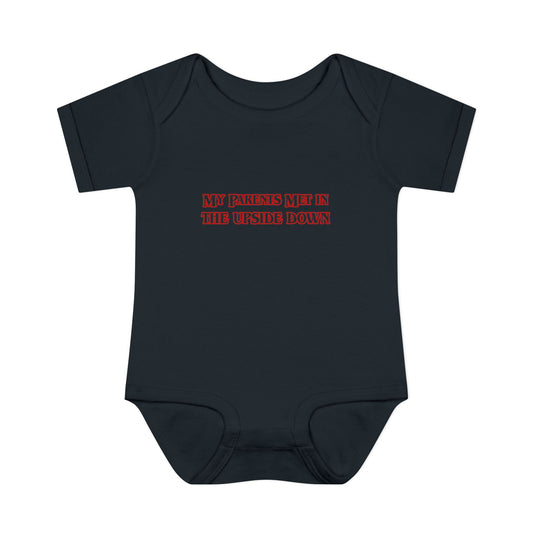 My Parents Met in the Upside Down Onesie (Babies/Toddlers)