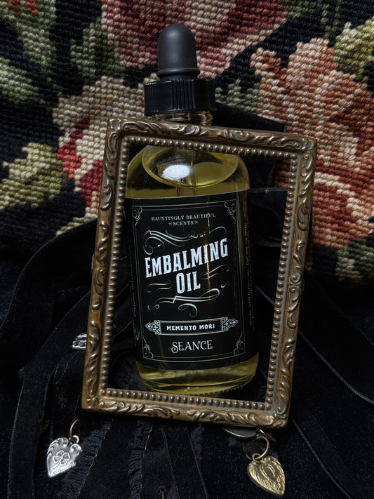 Memento Mori - Embalming Lotion Oil (incense & rose)