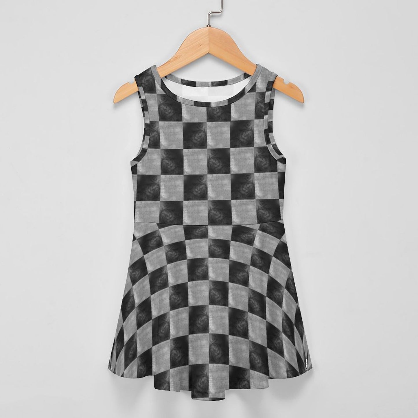 Victorian Checkerboard Sundress (Toddlers/Kids) - PRE ORDER