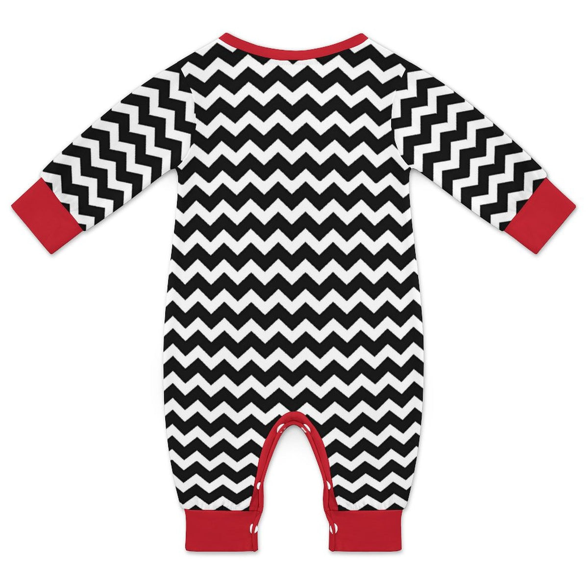 Red Room Cotton Long Sleeve Romper (Babies/Toddlers) - PRE ORDER
