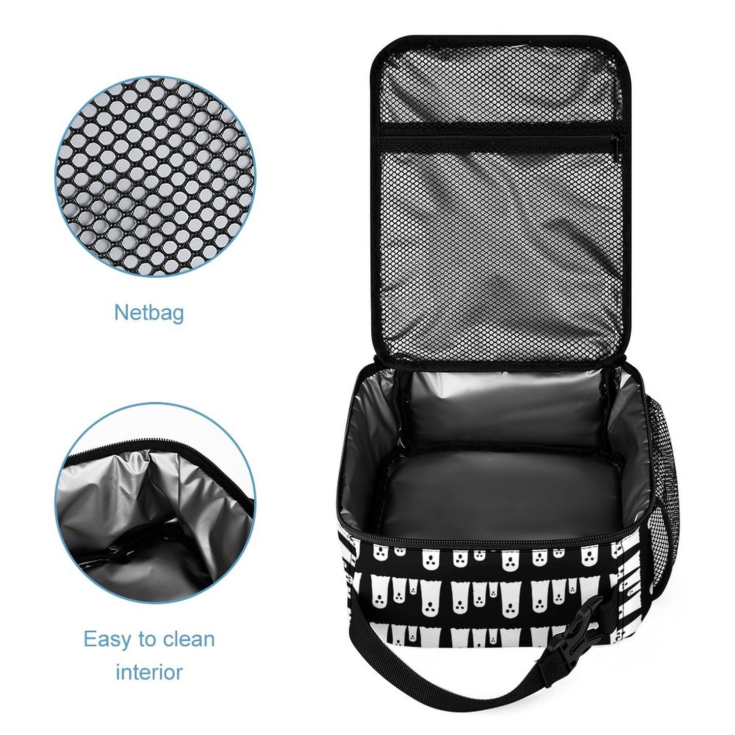 Ghost Family Insulated Lunch Bag - PRE ORDER