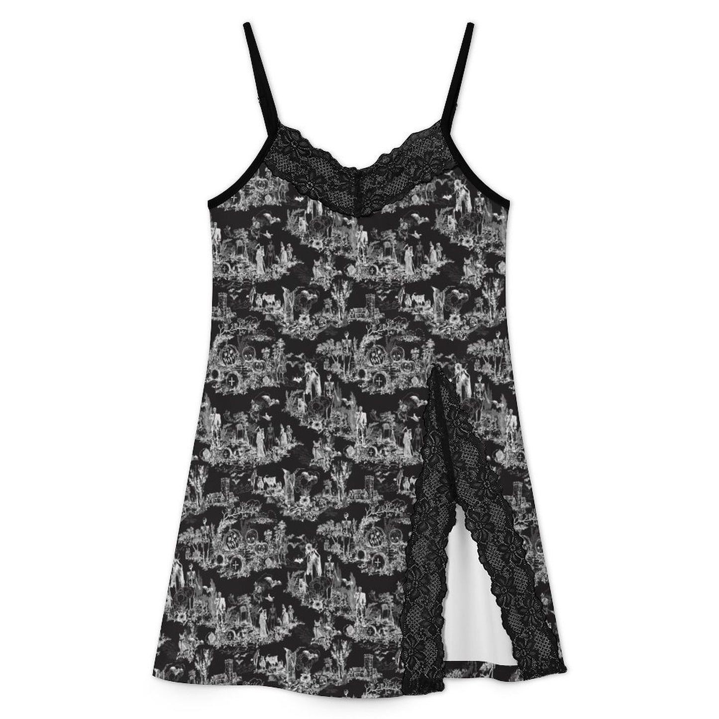 Halloween Toile Slip Night Dress (Adults) - PRE ORDER