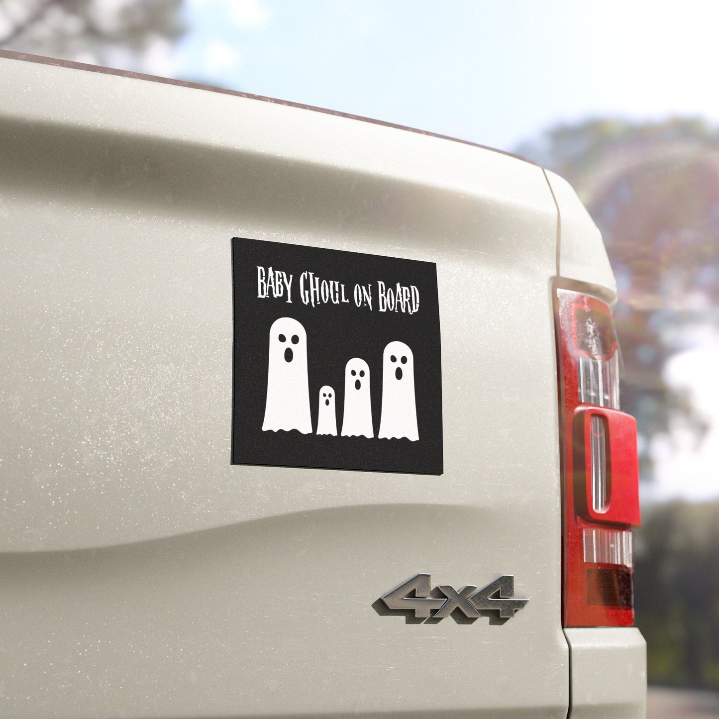 Baby Ghoul on Board Car Magnet
