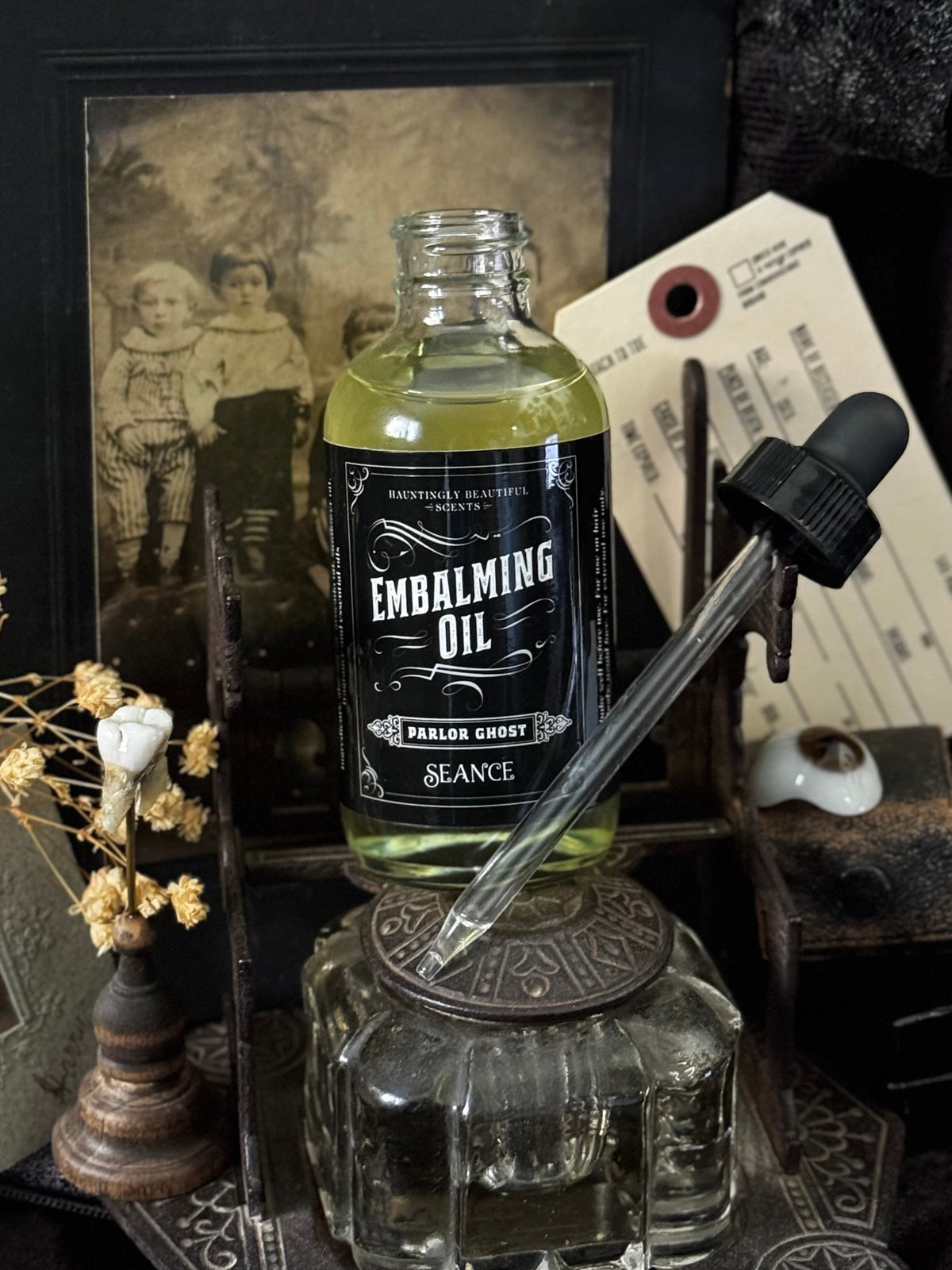 Parlor Ghost - Embalming Lotion Oil (bergamot, black tea, lavender)
