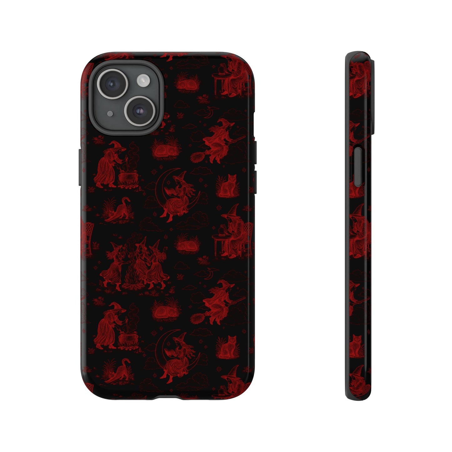 Witchy Toile Phone Case (Multiple Phone Types)