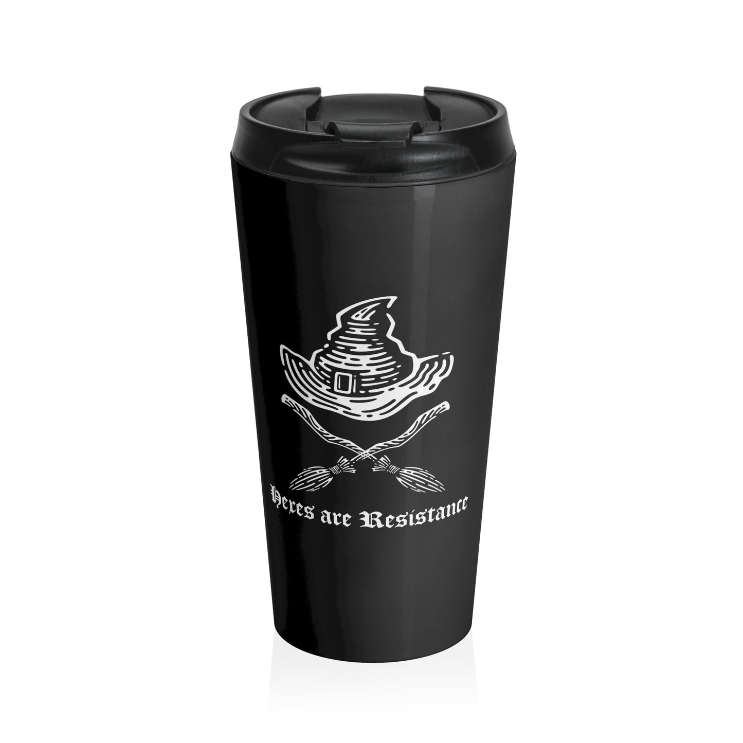 Hexes Stainless Steel Travel Mug