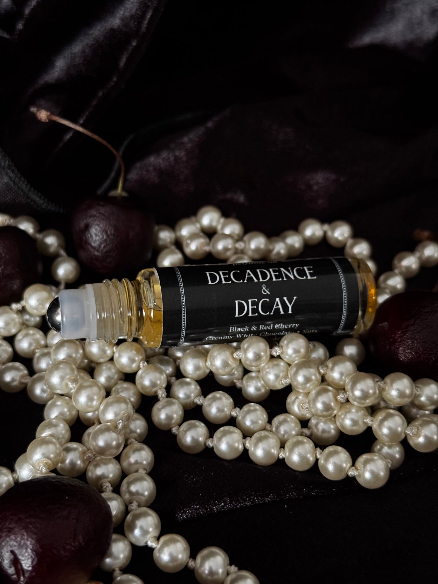 Decadence and Decay (white chocolate & cherries)