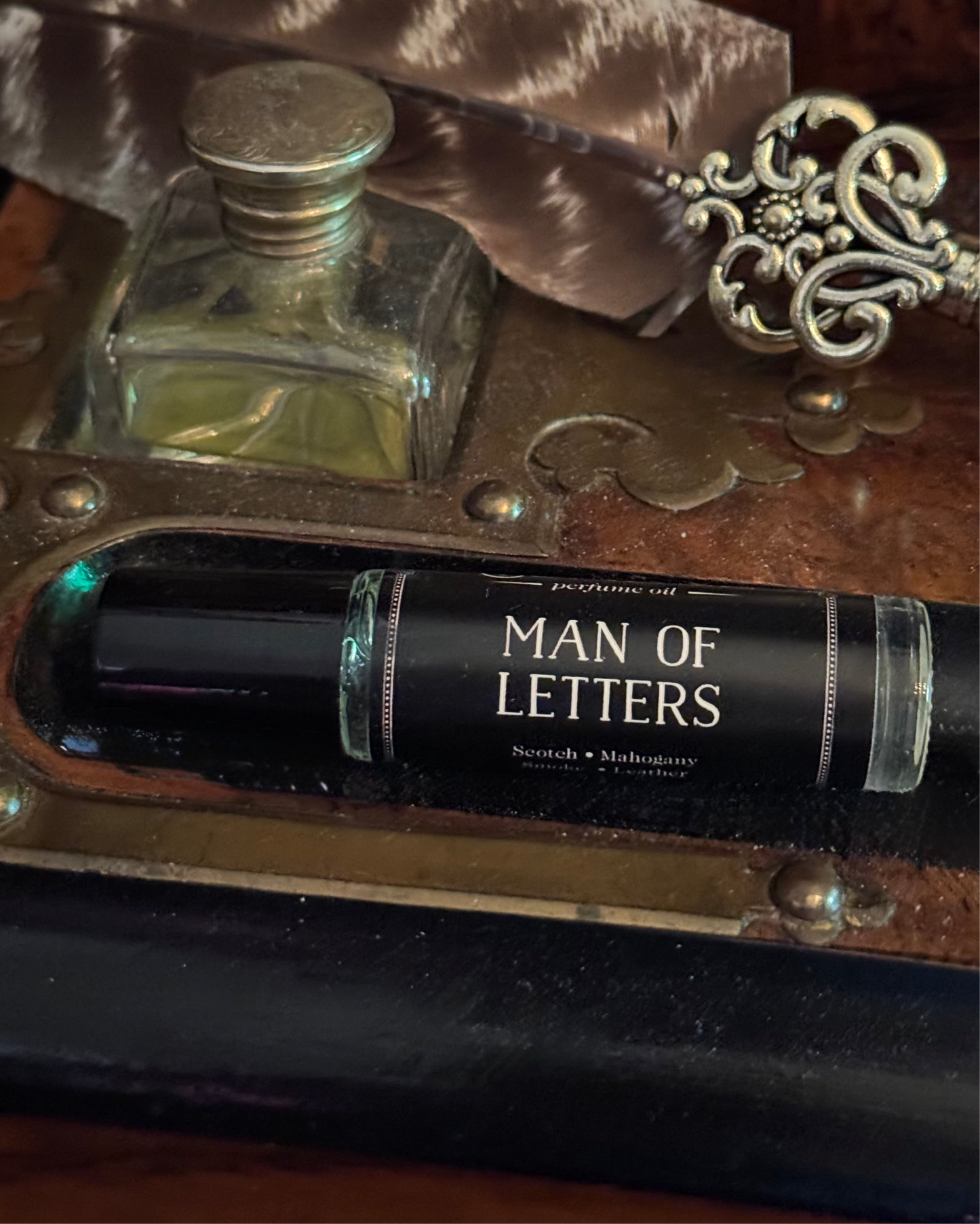 Man Of Letters (scotch & leather)