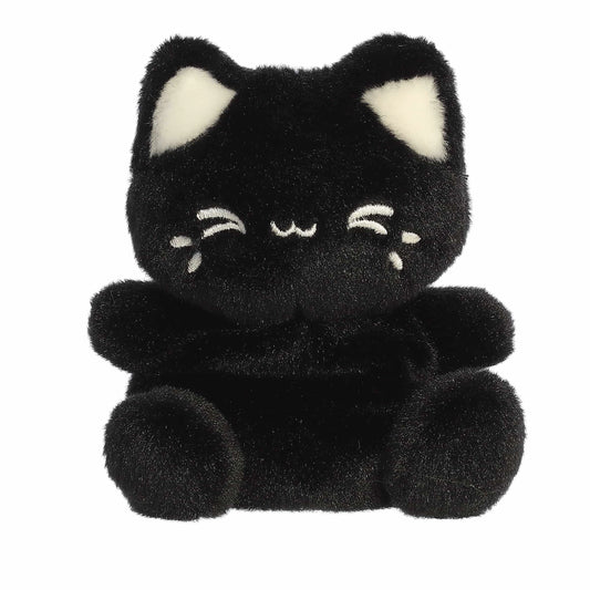Black Sesame Meowchi Palm Pals Plush Toy