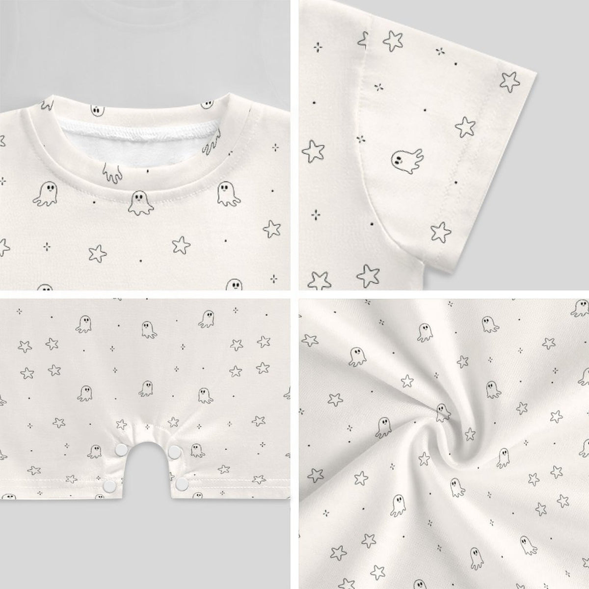 Darling Ghoul Cotton Romper (Babies/Toddlers) - PRE ORDER