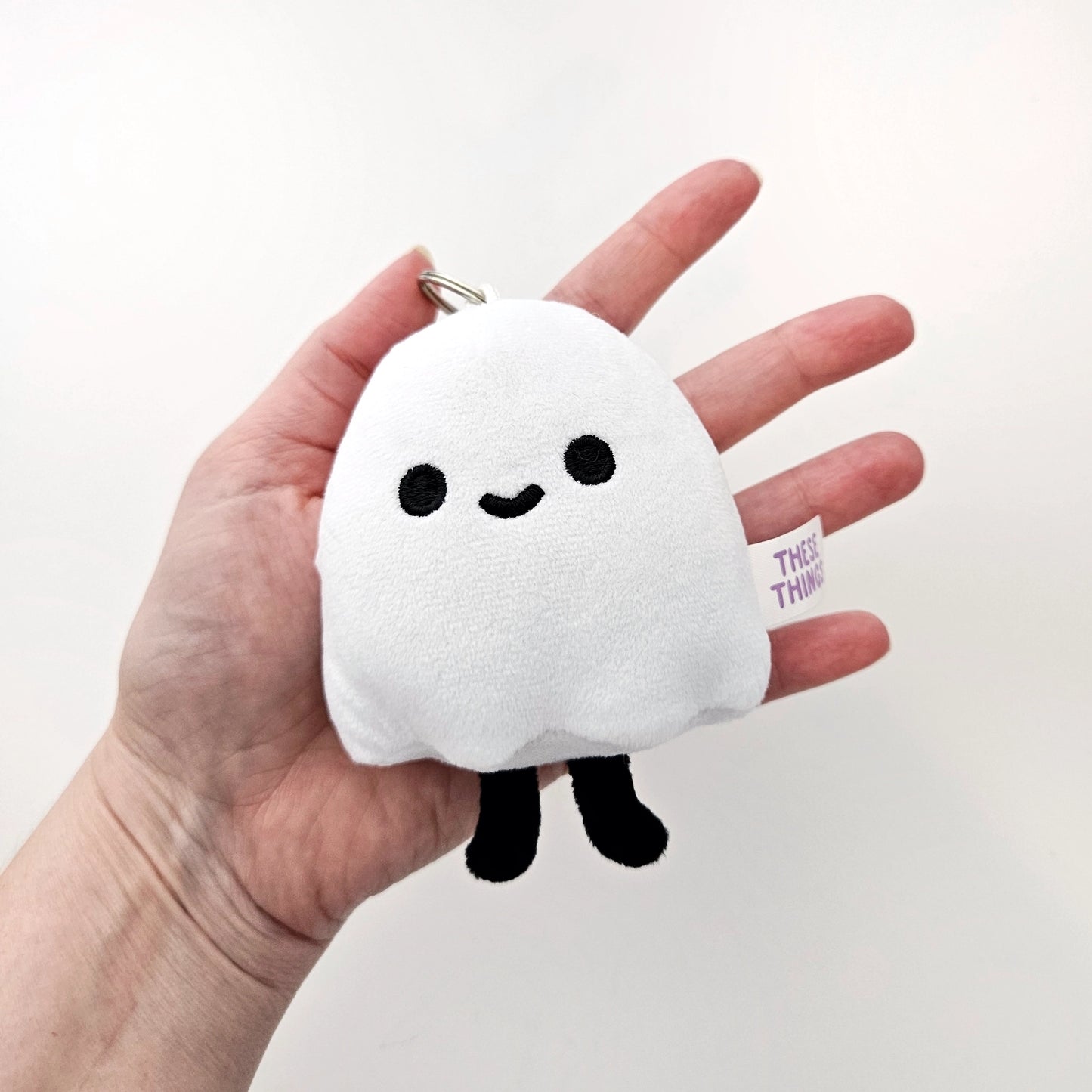 Ghostie Plush Keychain/Bag Charm