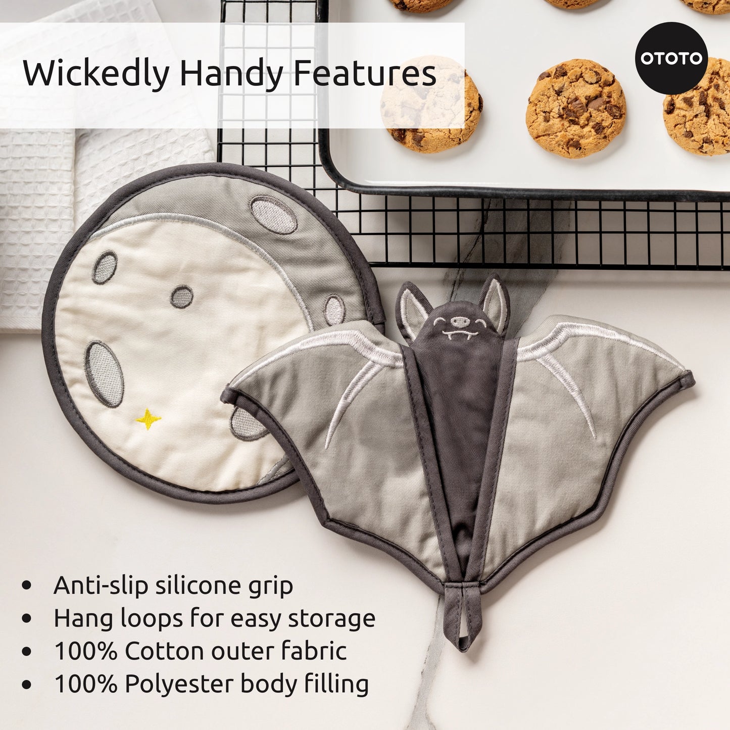 Batlicious Oven Mitt Set