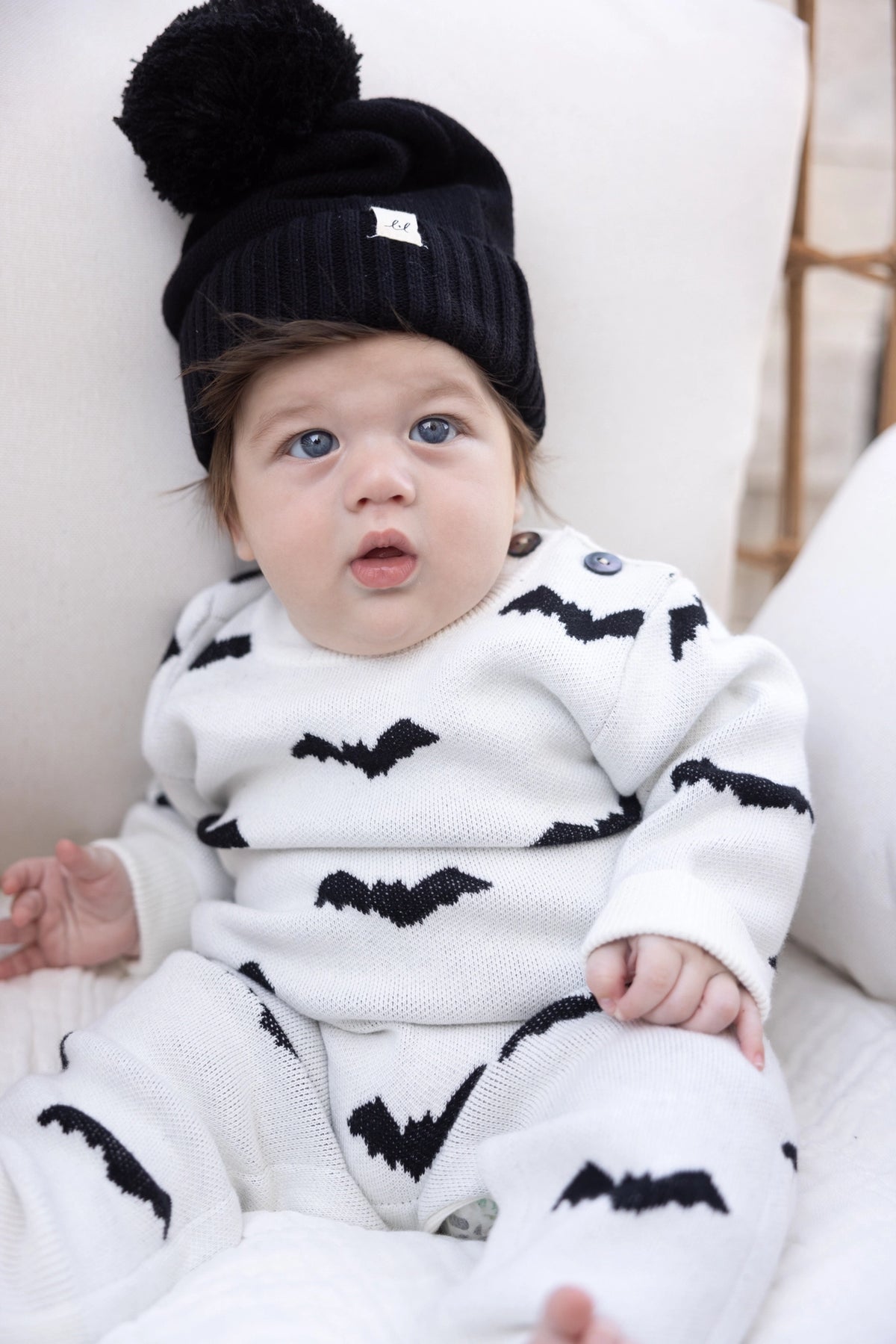 Baby Bat Knit Romper (Babies/Toddlers)