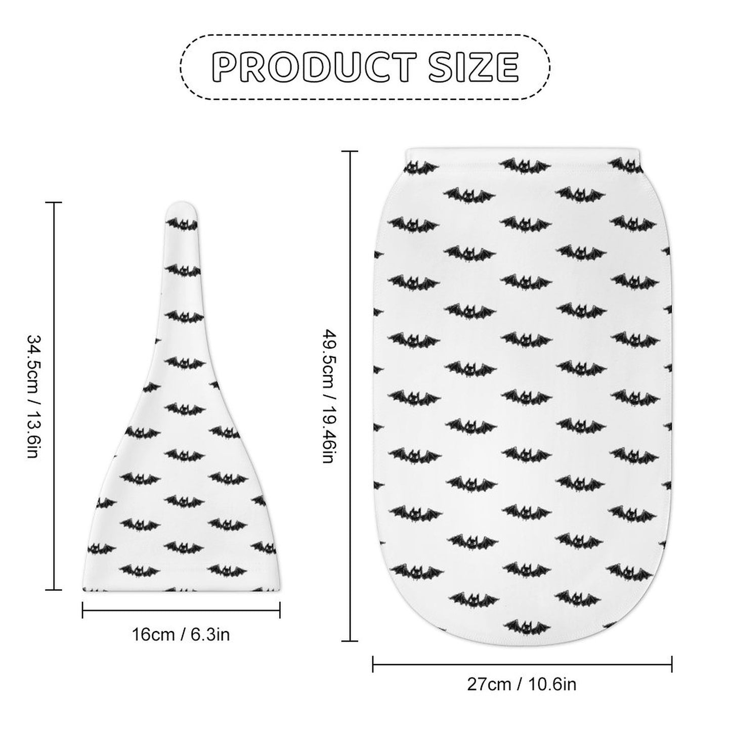 Kooky Bat Baby Swaddling Set - PRE ORDER