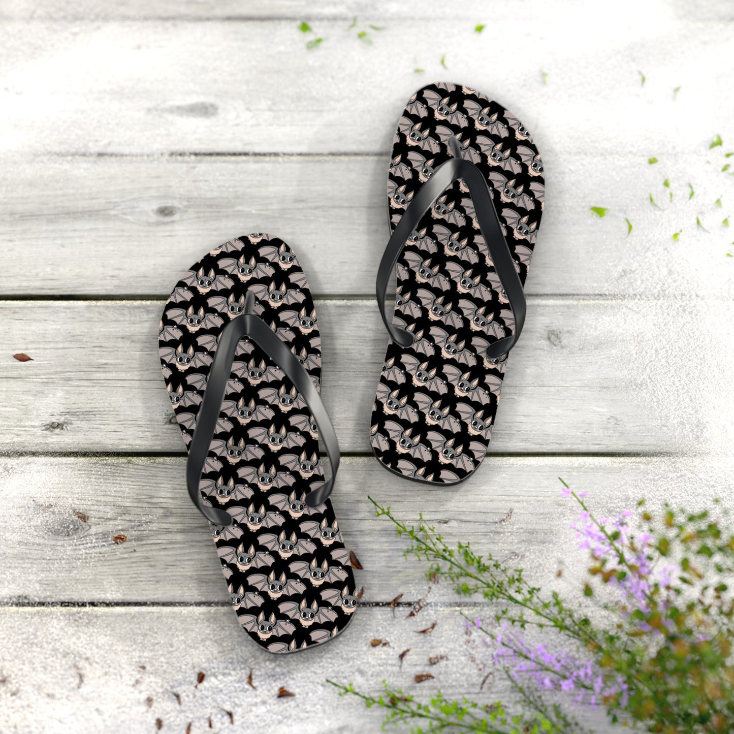 Cheeky Bat Flip Flops (Adults)