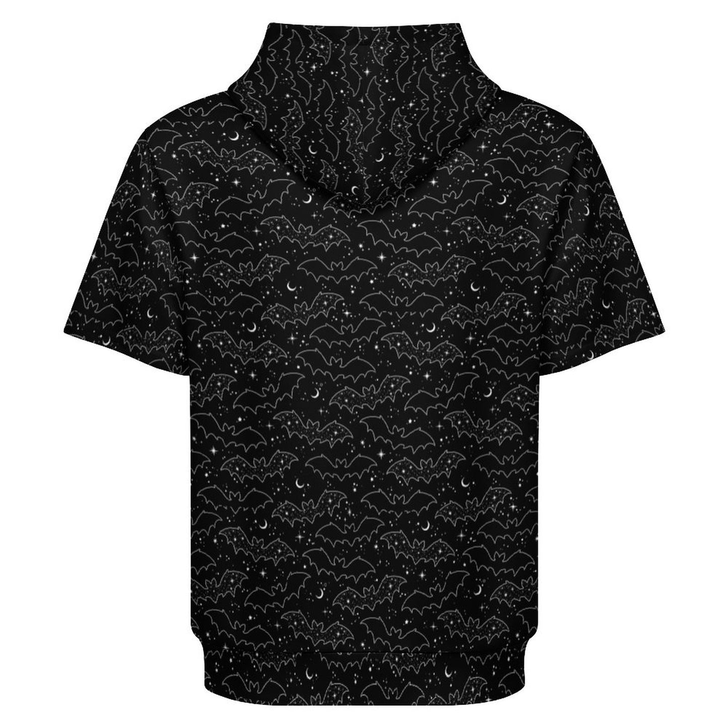 Celestial Bats Short Sleeve Hoodie (Adults) - PRE ORDER