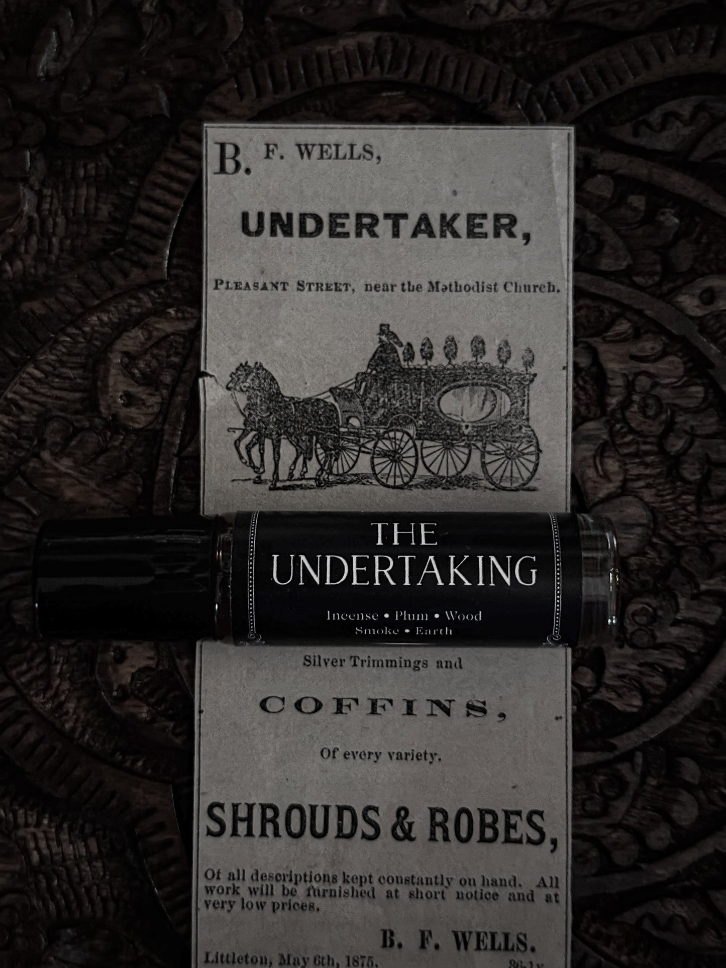 The Undertaking (plum & smoky wood)