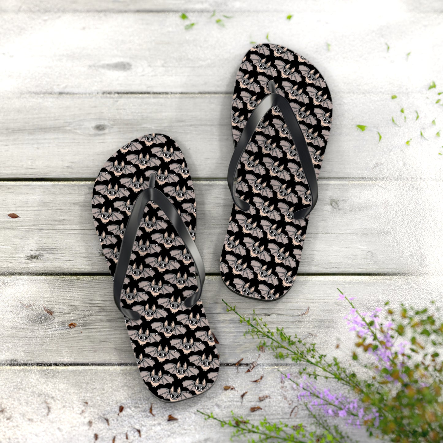 Cheeky Bat Flip Flops (Adults)