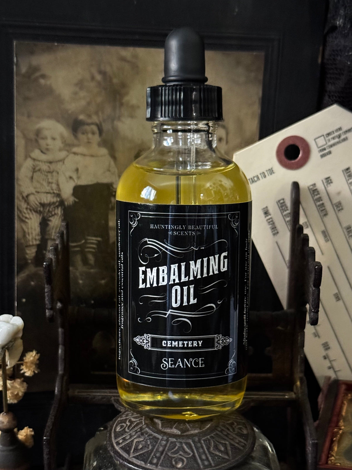 Cemetery - Embalming Lotion Oil (dragon’s blood incense, earth)