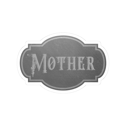 Victorian Casket Mother Sticker