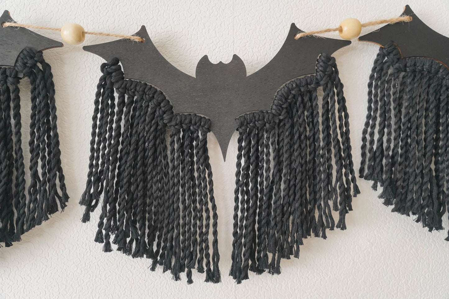 Bat Macrame Garland