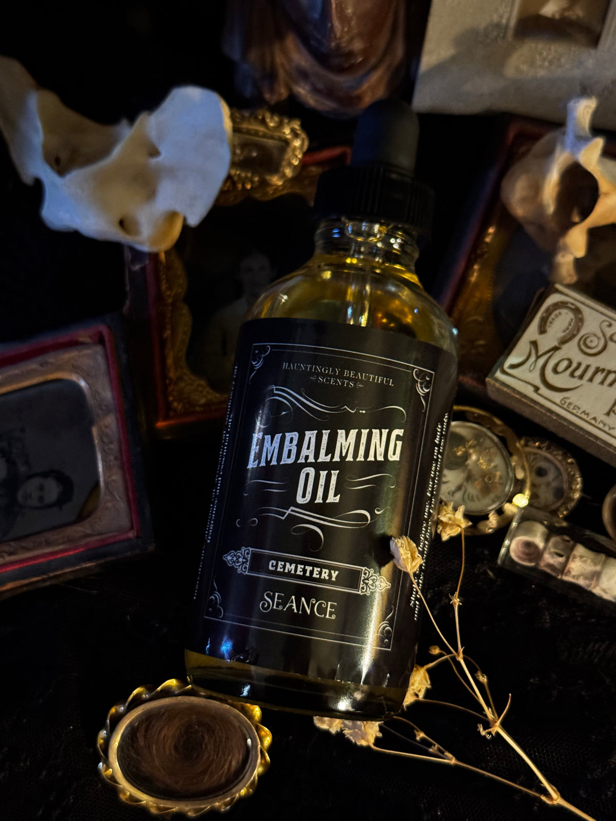 Cemetery - Embalming Lotion Oil (dragon’s blood incense, earth)