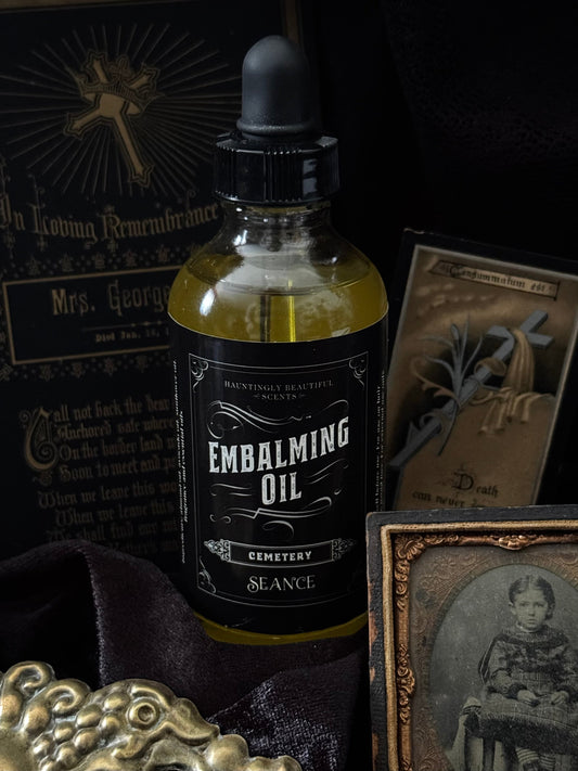 Cemetery - Embalming Lotion Oil (dragon’s blood incense, earth)