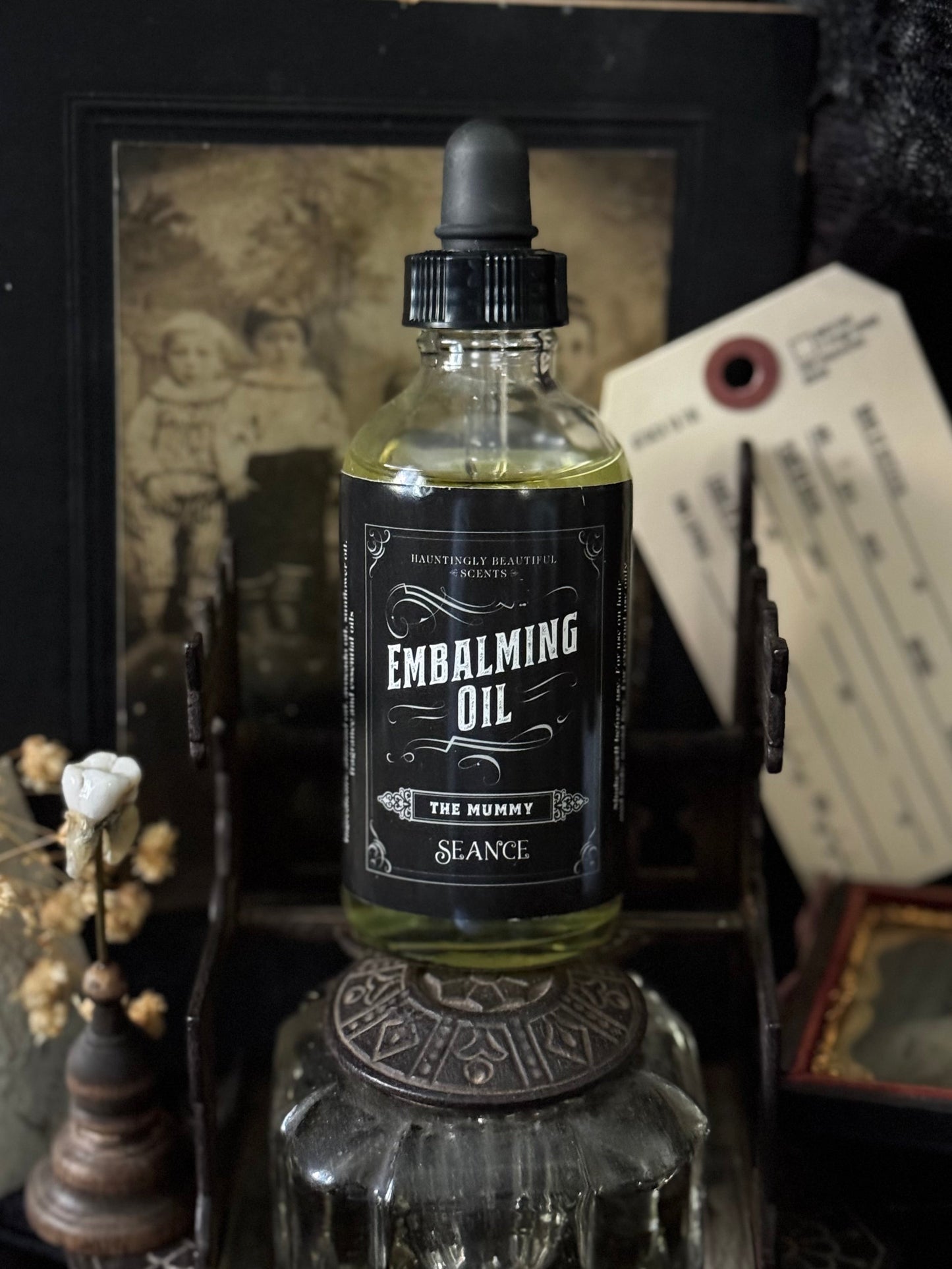 The Mummy - Embalming Lotion Oil - (dusty vanilla, spices)