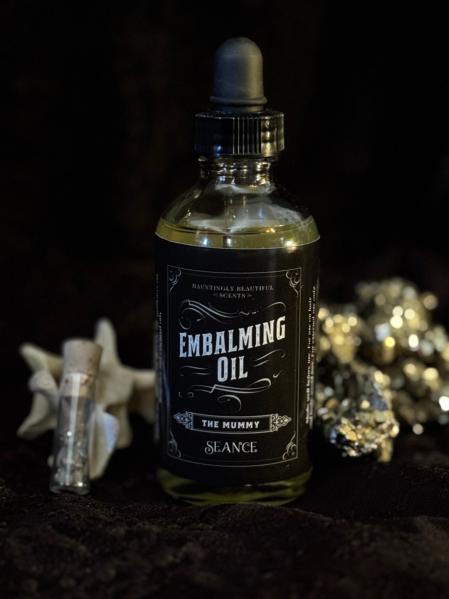 The Mummy - Embalming Lotion Oil - (dusty vanilla, spices)
