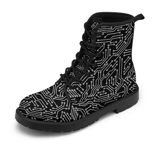 Techno Witch Combat Boots (Adults) - PRE ORDER
