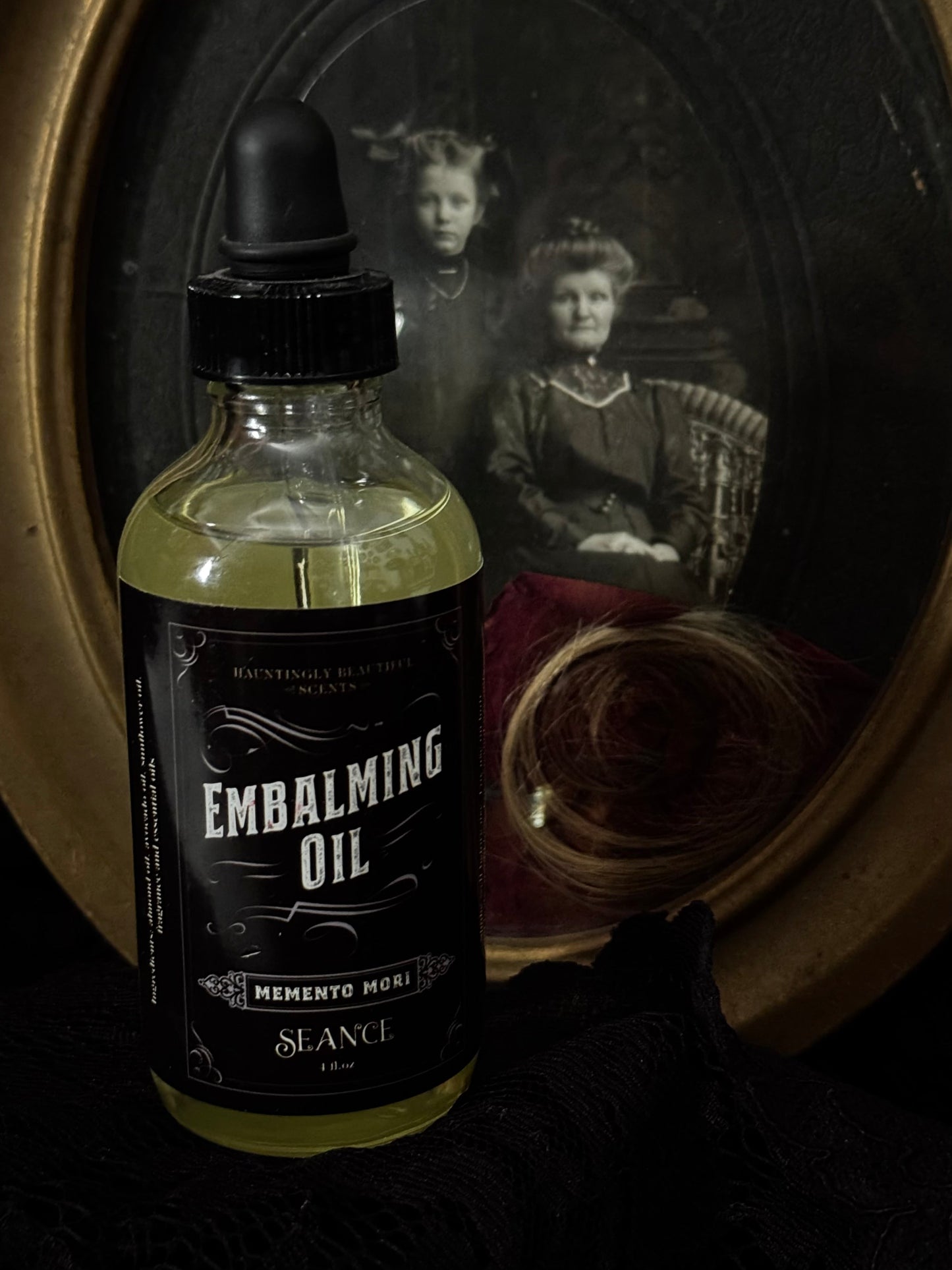 Memento Mori - Embalming Lotion Oil - (rose, incense)