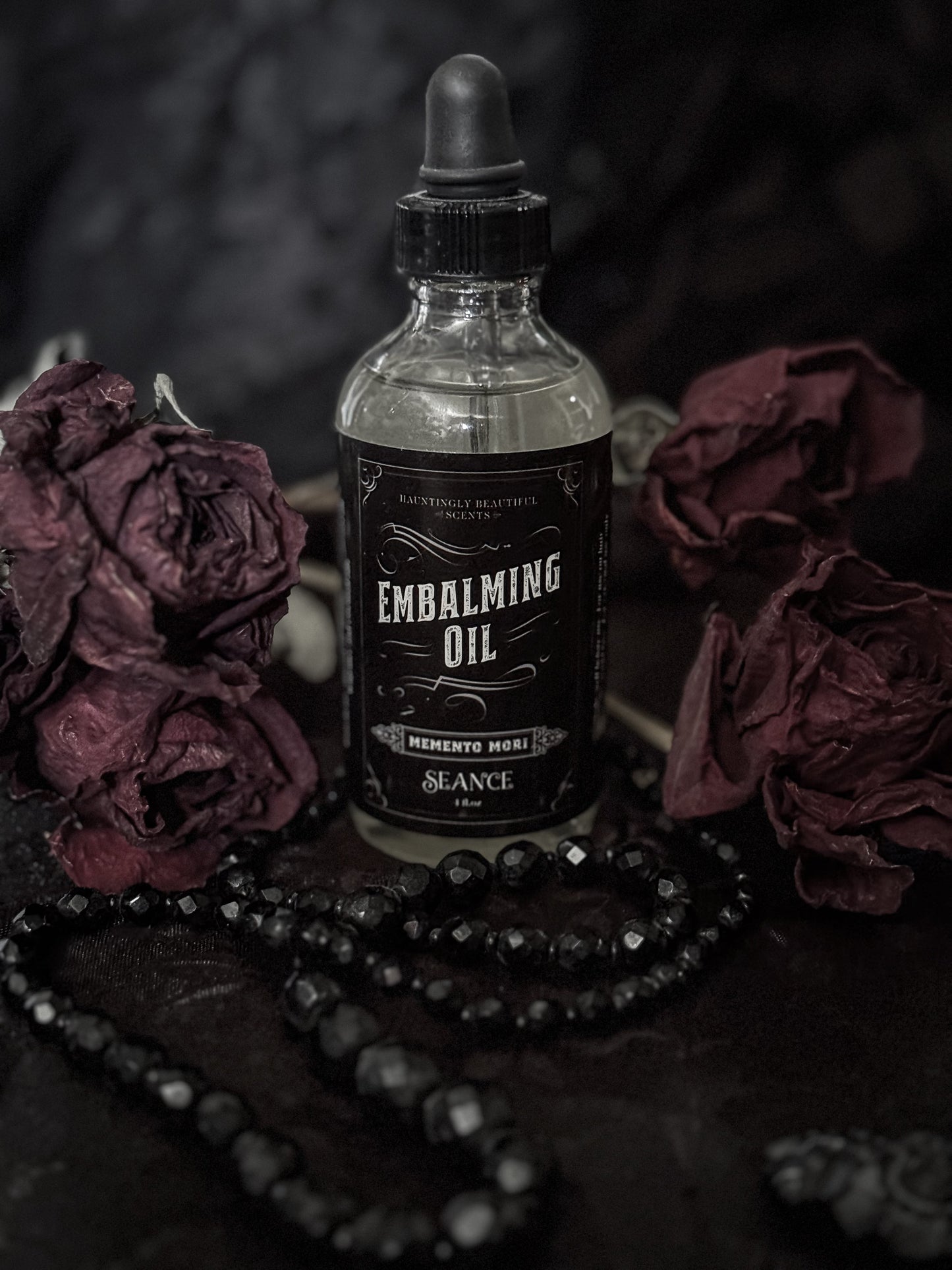 Memento Mori - Embalming Lotion Oil - (rose, incense)