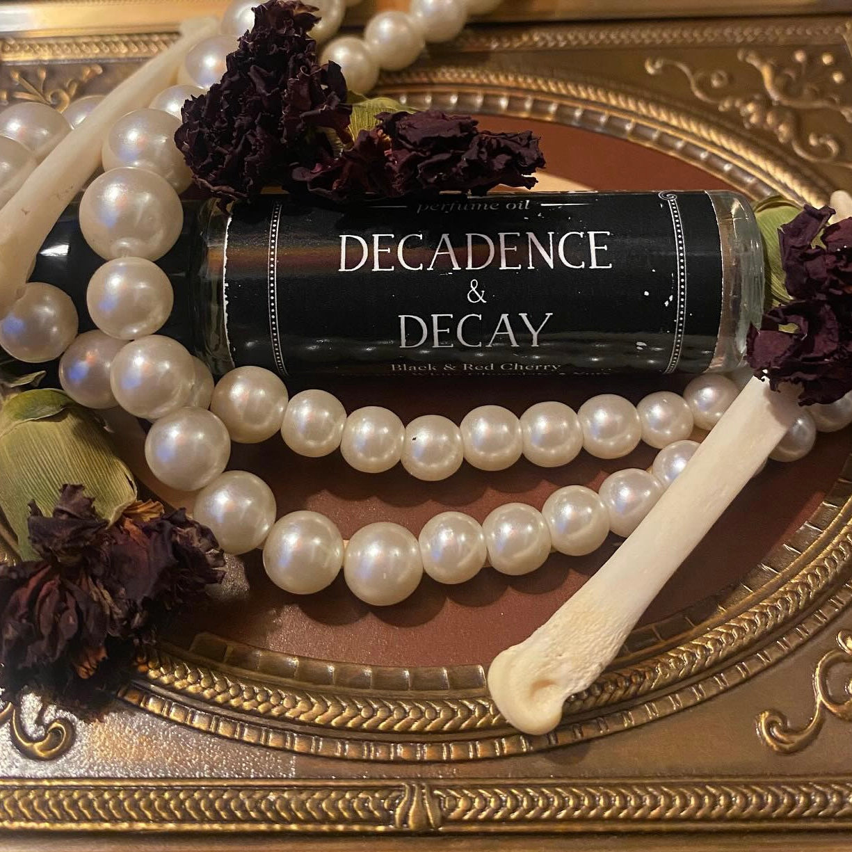 Decadence and Decay (white chocolate & cherries)