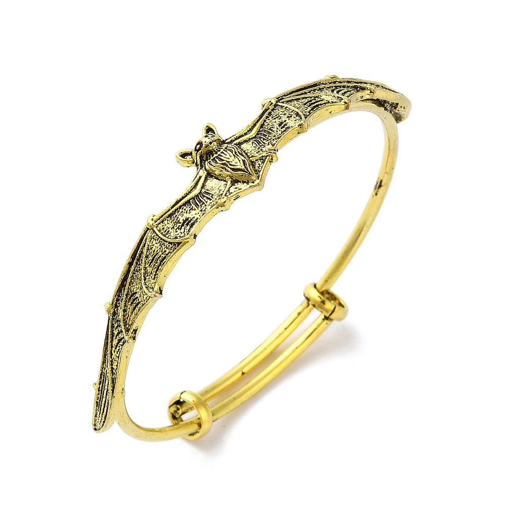 Victorian Bat Bracelet in Gold