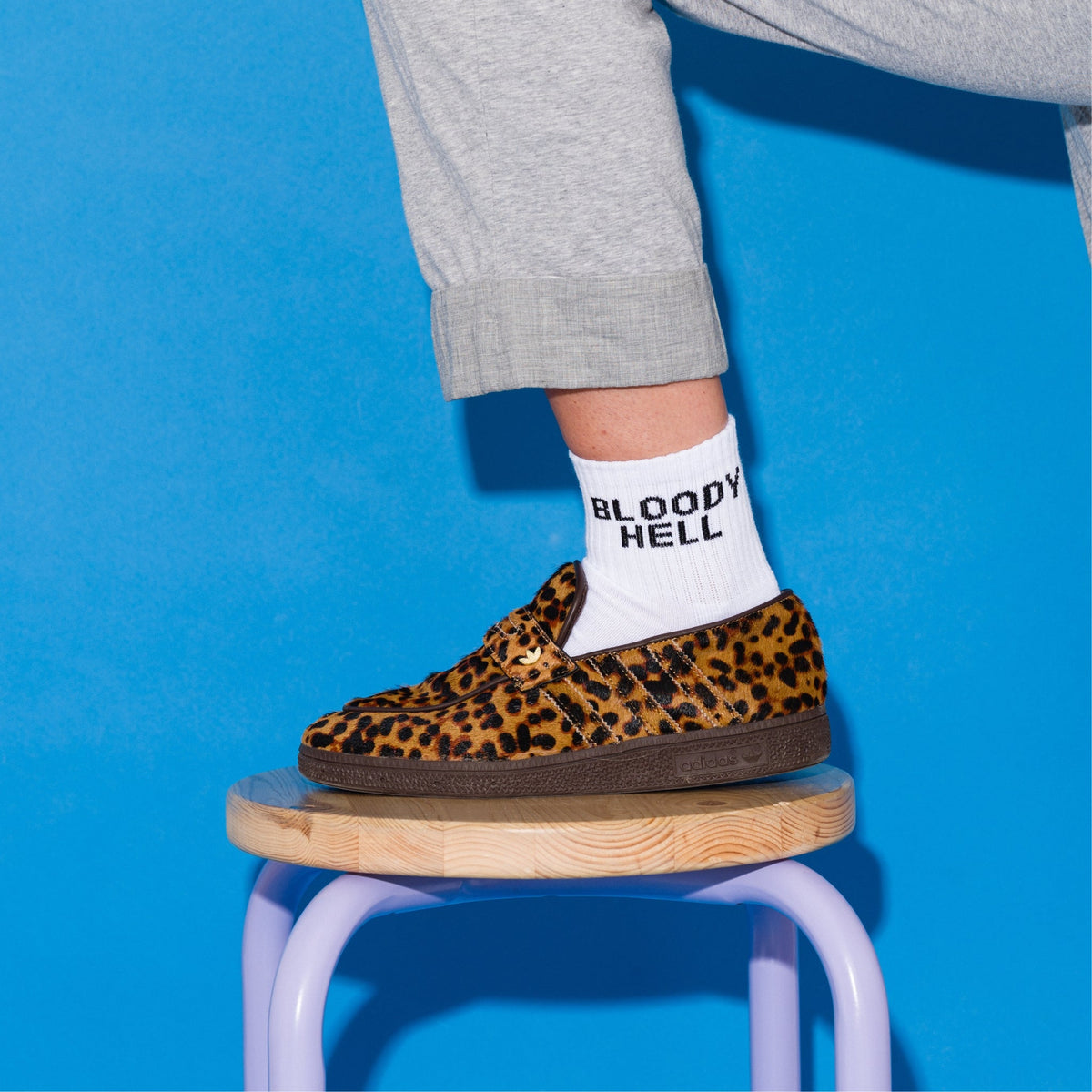 Bloody Hell Quarter Crew Socks