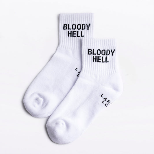 Bloody Hell Quarter Crew Socks