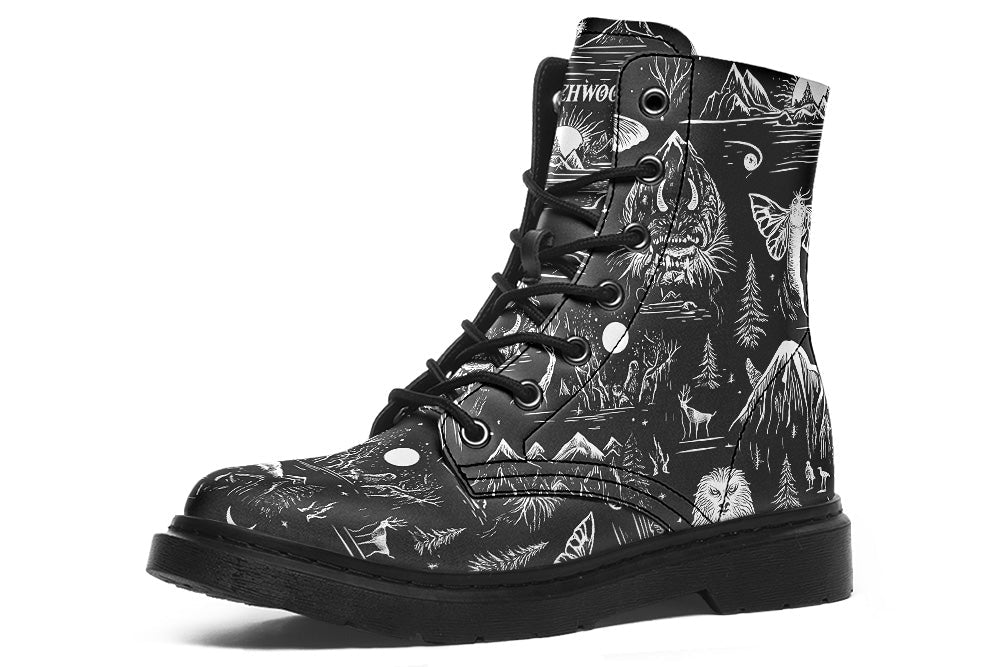 Vegan Ankle Boots - Cryptids