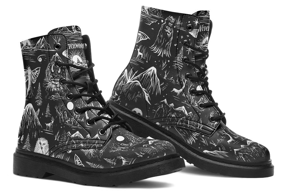 Vegan Ankle Boots - Cryptids