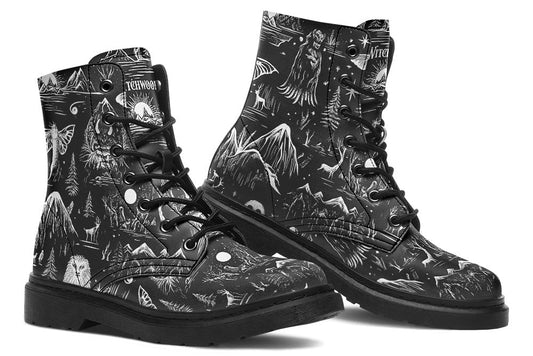 Vegan Ankle Boots - Cryptids