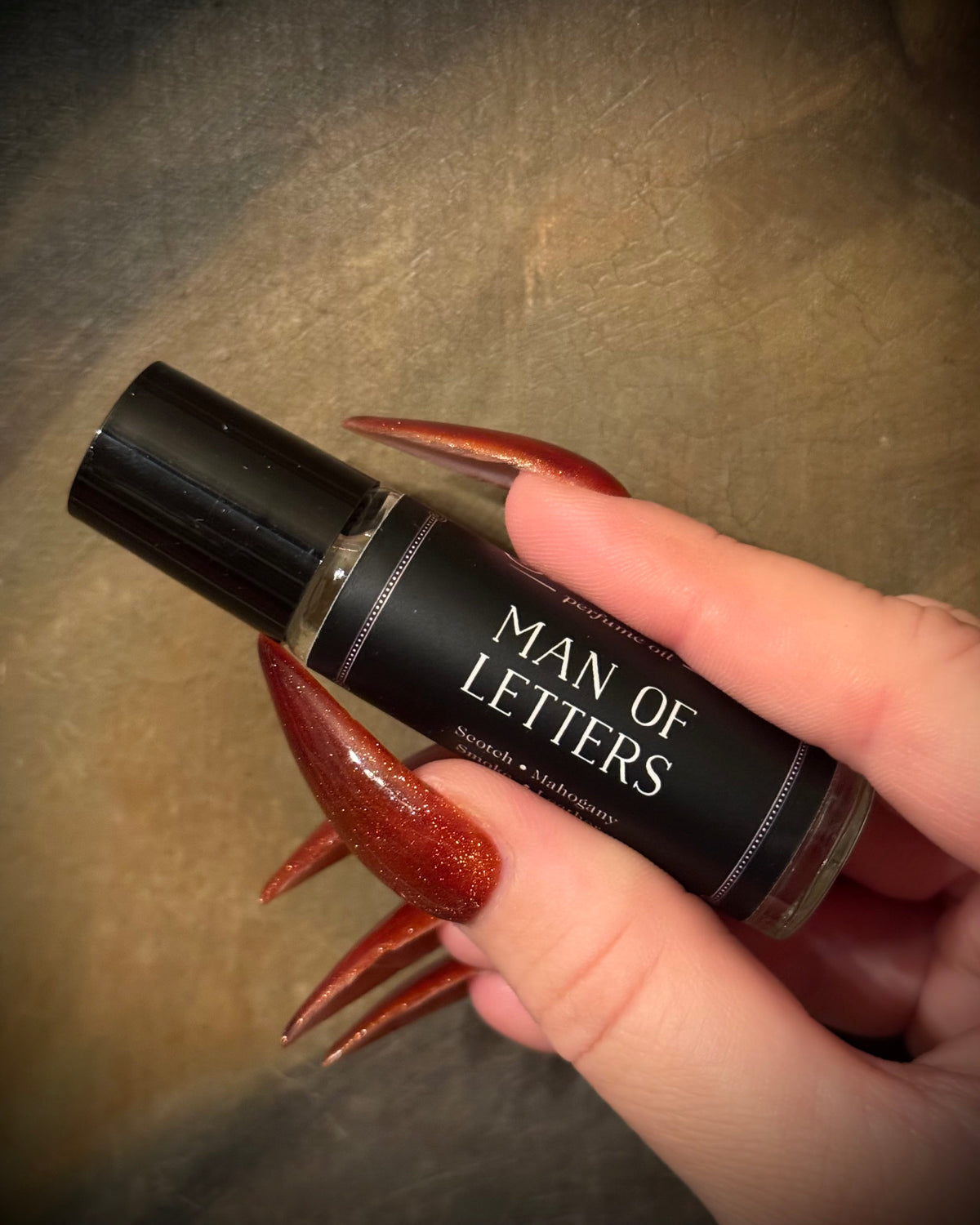 Man Of Letters (scotch & leather)