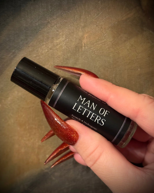 Man Of Letters (scotch & leather)